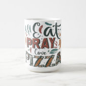 食べ祈Love Pizza コーヒーマグカップ (中央)
