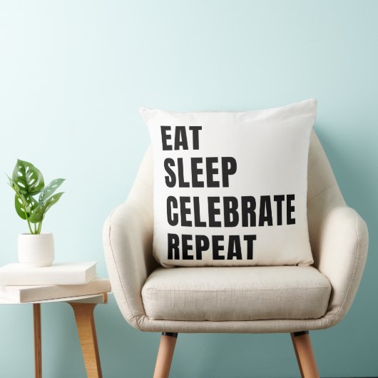 食べ祝反復 クッション (椅子)