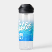 「食べ私の泡」は人生を泳ぐCamelBak Eddy® ウォーターボトル (背面)