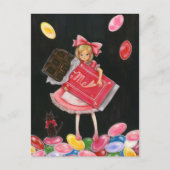 食べ私！ ポストカード (正面)