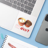 食べ米？[ジンカオ？] ...タイラオいさん食 シール (ノートパソコンとiPhone)