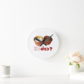 食べ米？[ジンカオ？] ...タイラオいさん食 ラウンド壁時計 (ホーム)