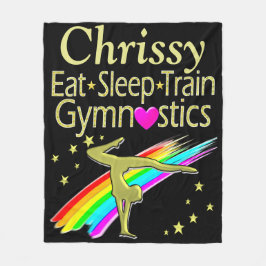 食べ素晴らし睡眠体操パーソナライズされた毛布 フリースブランケット