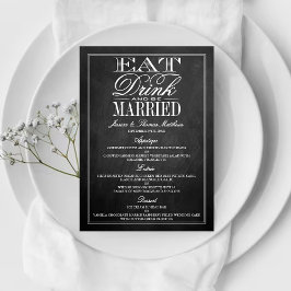 食べ結婚したDrink & Be Chalkboardのメ結婚ニュー メニュー