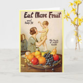 食べ結果グリーティングカード カード (黄色い花)