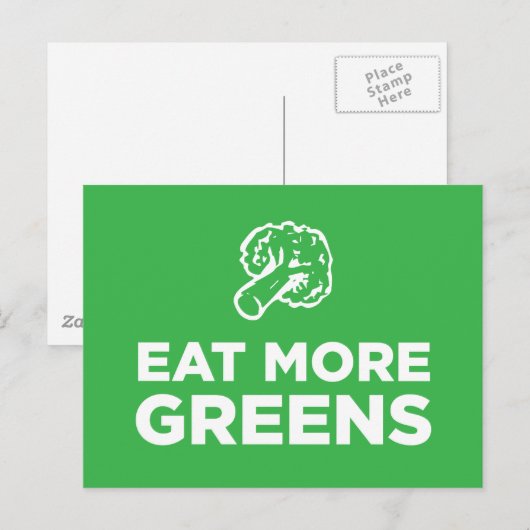 食べ緑 ポストカード (正面/裏面)
