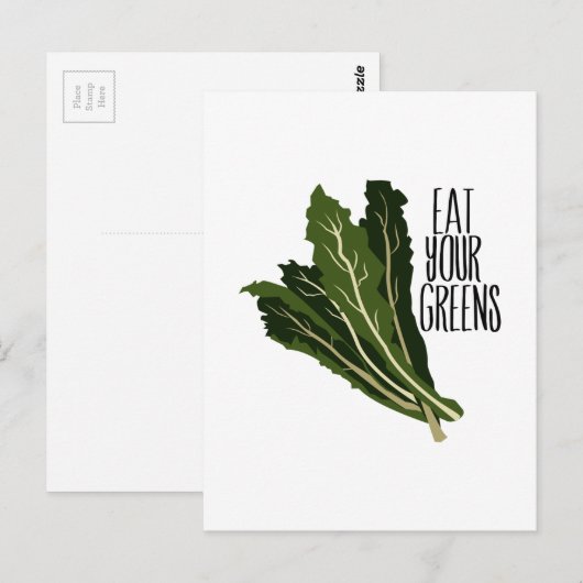 食べ緑 ポストカード (正面/裏面)
