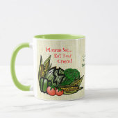 食べ緑!(個人用マグカップ) マグカップ (左)