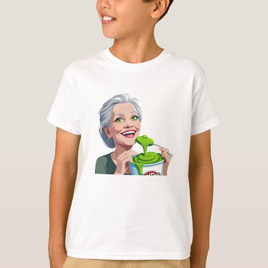 食べ緑 Tシャツ (正面)