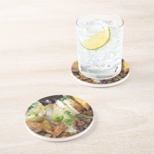 食べ考え物 コースター (側面)