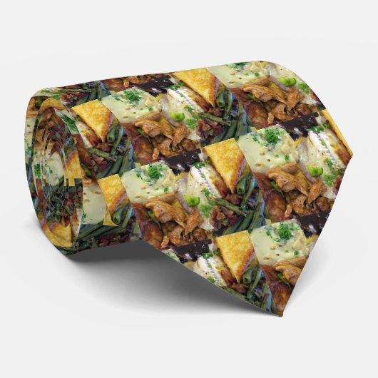 食べ考え物 ネクタイ (ロール)