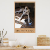 食べ考え物 ポスター (キッチン)