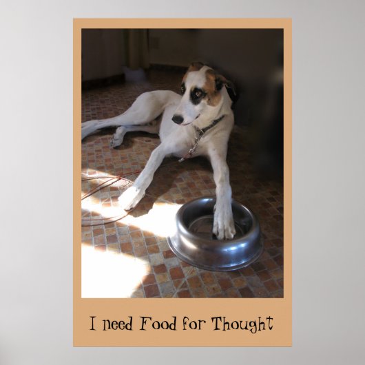 食べ考え物 ポスター (正面)