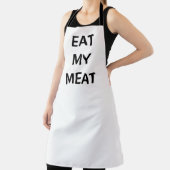 食べ肉,おもしろいキッチン,料理,テンプレート エプロン (インサイチュ)