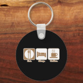 食べ茶 キーホルダー (正面)