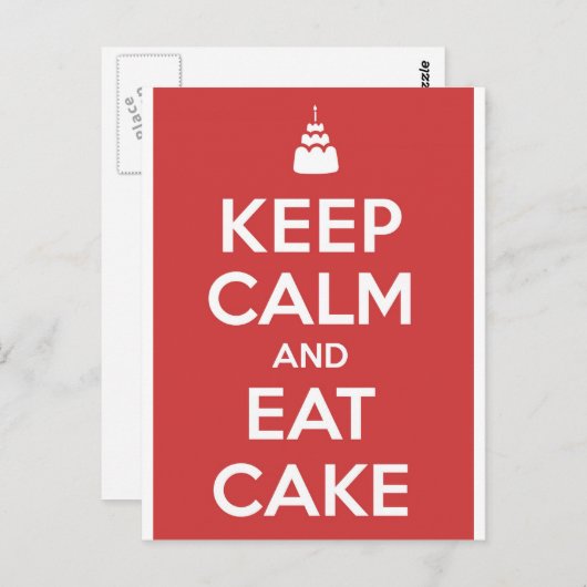 食べ菓子 ポストカード (正面/裏面)