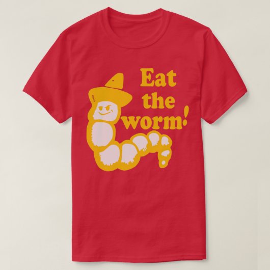 食べ虫 Tシャツ (デザイン正面)