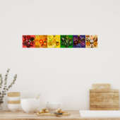 食べ虹の催促ポスター ポスター (キッチン)