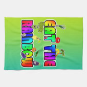 食べ虹 キッチンタオル (横)