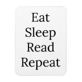 食べ読睡眠 マグネット (縦)