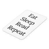 食べ読睡眠 マグネット (左側)