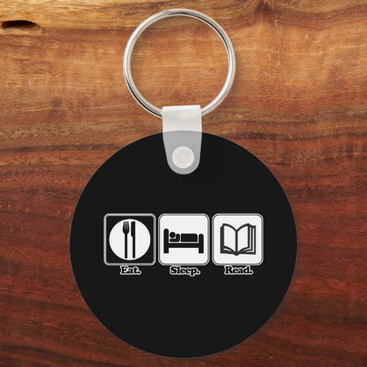 食べ読 キーホルダー (正面)