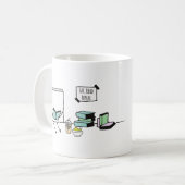 食べ読, , Repeat Book Lover コーヒーマグカップ (正面左)