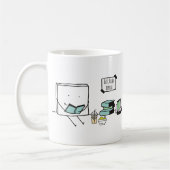 食べ読, , Repeat Book Lover コーヒーマグカップ (左)