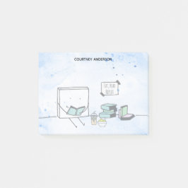 食べ読, , Repeat Book Lover Post-it Notes ポストイット