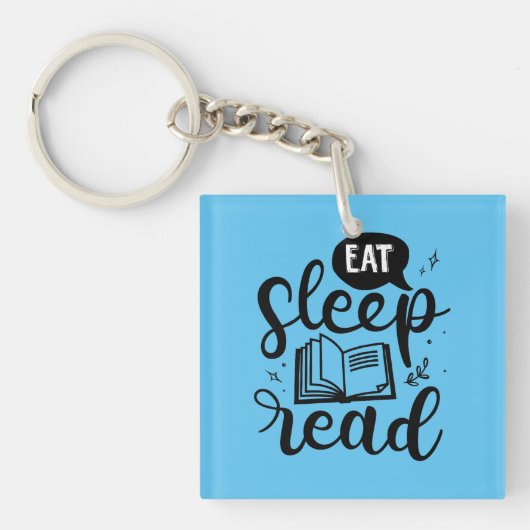 食べ読Sleep Book Lover キーホルダー (正面)