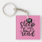 食べ読Sleep Book Lover キーホルダー (正面)