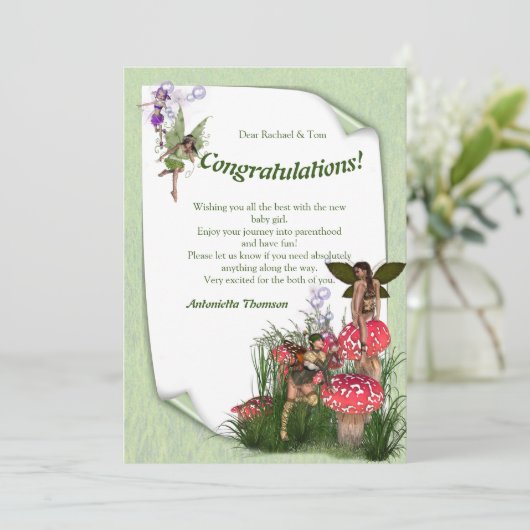 食べ赤と白物おとぎサンキューカード サンキューカード (スタンド正面)