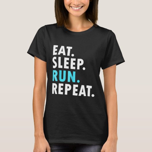 食べ走リプラマ走ンの5KランナーT Tシャツ (正面)