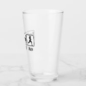 食べ走睡眠やる気を起こさせる走者 タンブラーグラス (左)