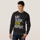 食べ走Sleep Repeat Gift スウェットシャツ (正面フル)