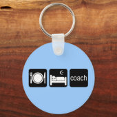 食べ車 キーホルダー (正面)