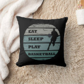 食べ遊のレトロな選手 クッション (ブランケット)