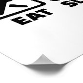 食べ遊バレーボール ポスター (角)