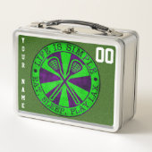 食べ遊ラクロスLAXランチボックス メタルランチボックス (正面)