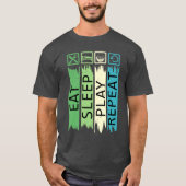 食べ遊反復 Tシャツ (正面)