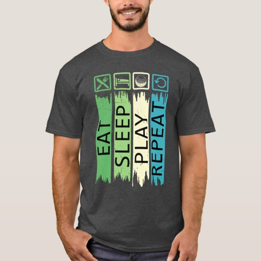 食べ遊反復 Tシャツ (正面)