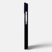 食べ遊寝用バスケットボールブルーブラック Case-Mate iPhoneケース (裏面 / 左)