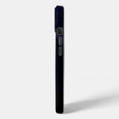 食べ遊寝用バスケットボールブルーブラック Case-Mate iPhoneケース (裏面 / 左)