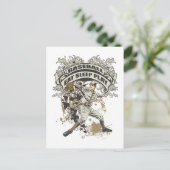 食べ遊寝野球の ポストカード (スタンド正面)