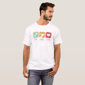 食べ遊愛 Tシャツ (正面フル)