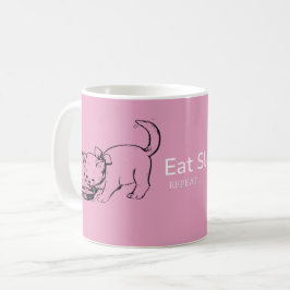 食べ遊猫の可愛さ コーヒーマグカップ