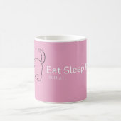 食べ遊猫の可愛さ コーヒーマグカップ (中央)