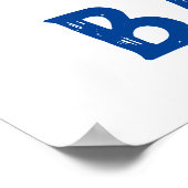 食べ遊野球 ポスター (角)