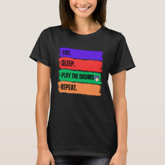 食べ遊音を立てる Tシャツ