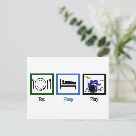 食べ遊音 ポストカード (スタンド正面)